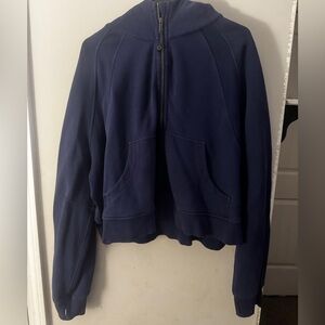 Oversized Scuba Half-Zip - Night Sea